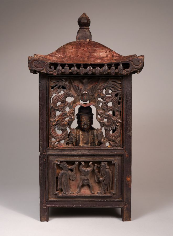 <?php echo Buddha in Shrine?>