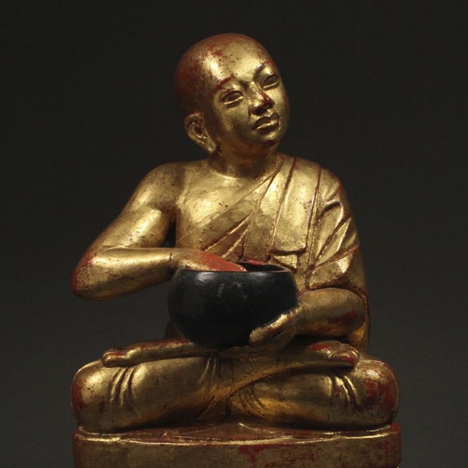 Monk with Bowl