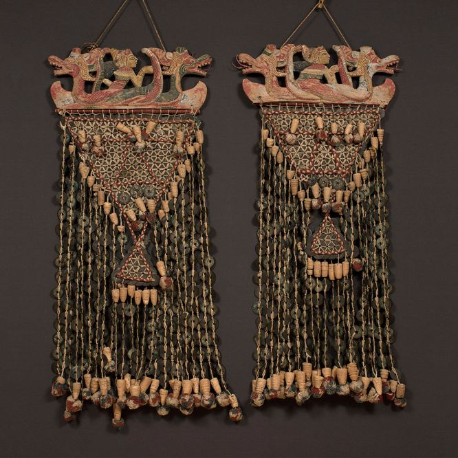 Pair of Ceremonial Hangings