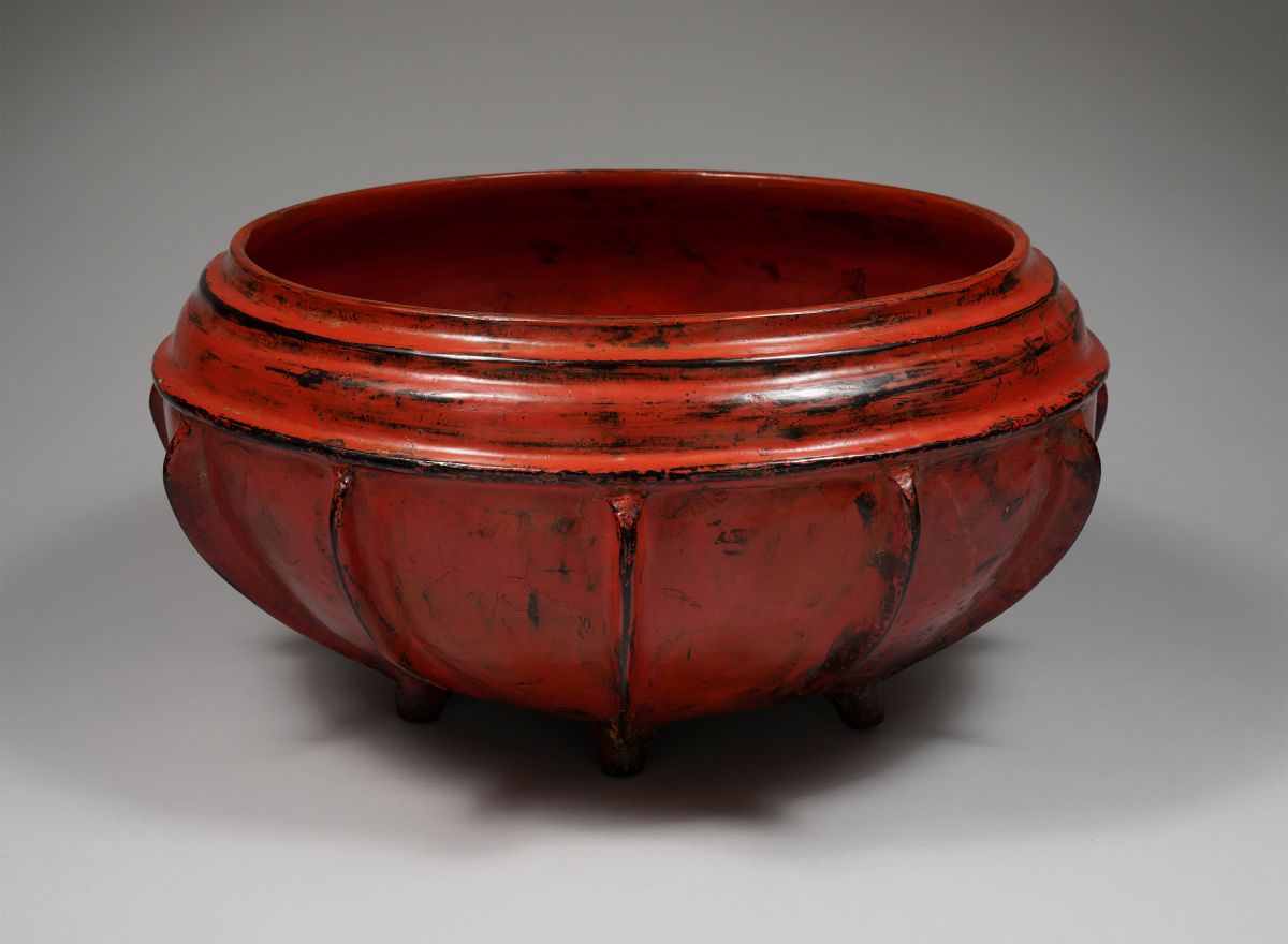 <?php echo Large Red Offering Bowl?>