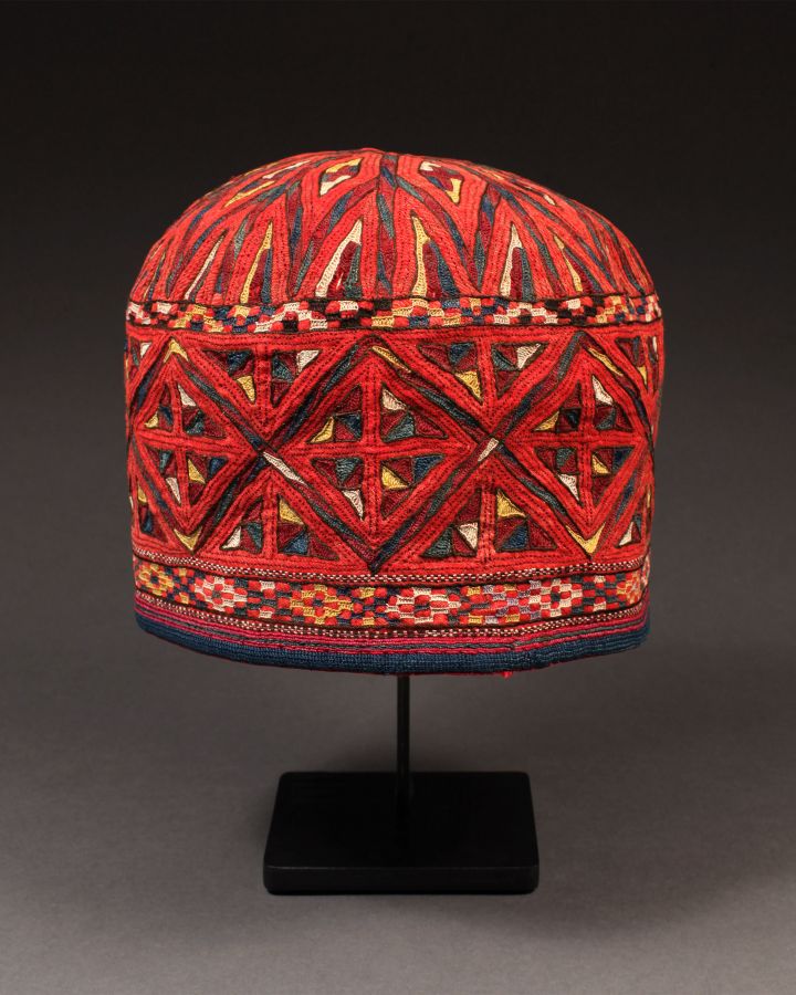 <?php echo Turkmen Embroidered Hat?>