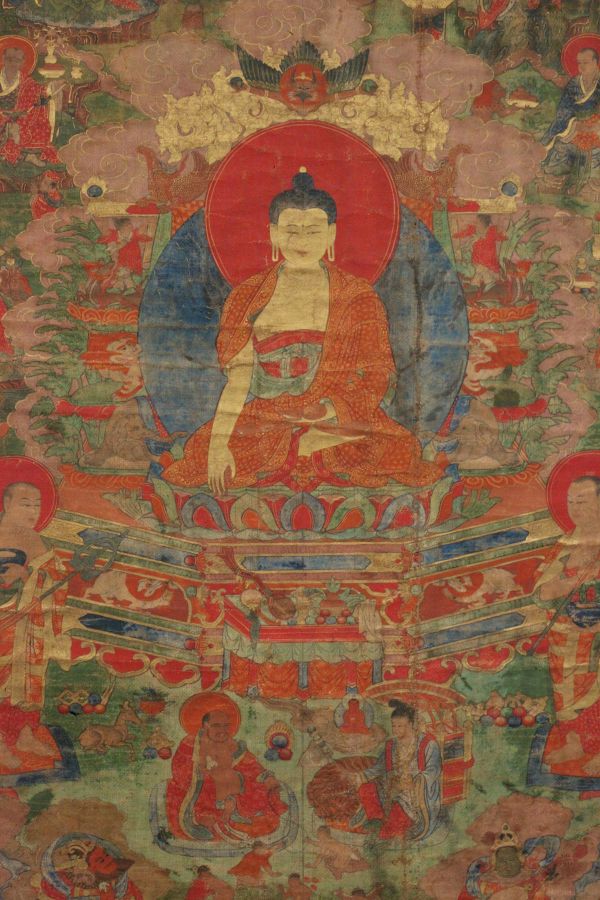 <?php echo Thankga of Shakyamuni Buddha?>