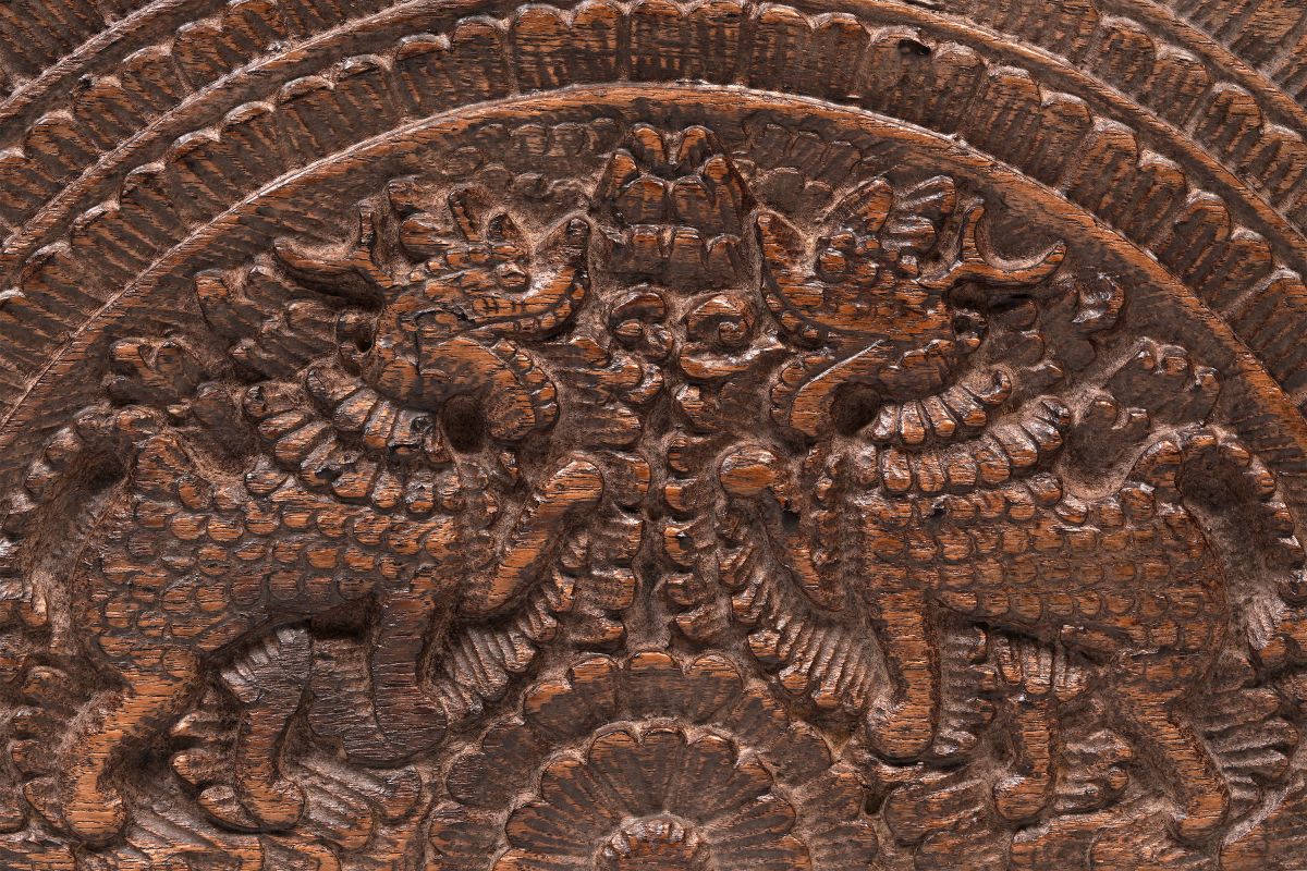 <?php echo Carved Opium Weight Box?>