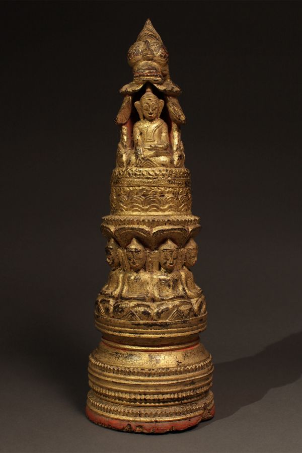 <?php echo Votive Stupa of Buddha?>
