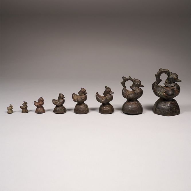 Set of 8 Opium Weights