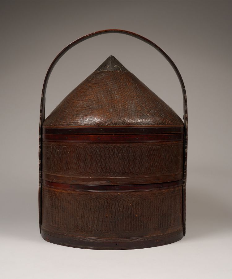 <?php echo Two-tiered Hat Box?>