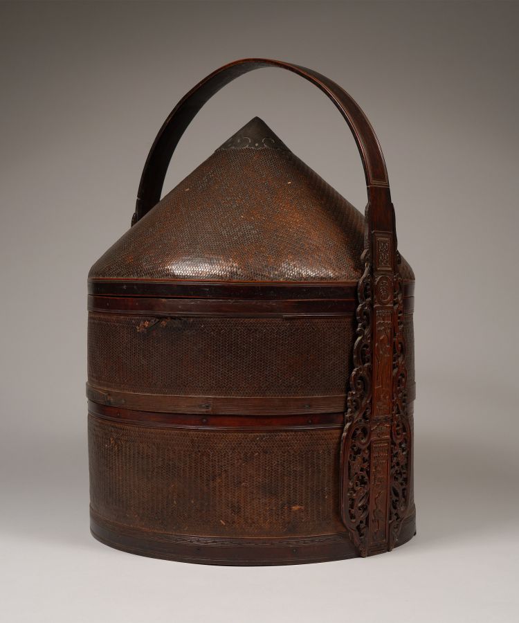 <?php echo Two-tiered Hat Box?>