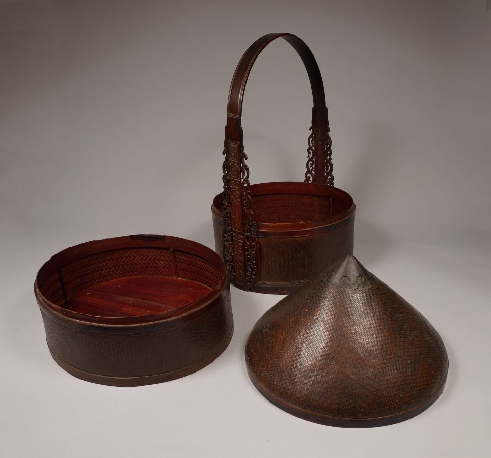 <?php echo Two-tiered Hat Box?>