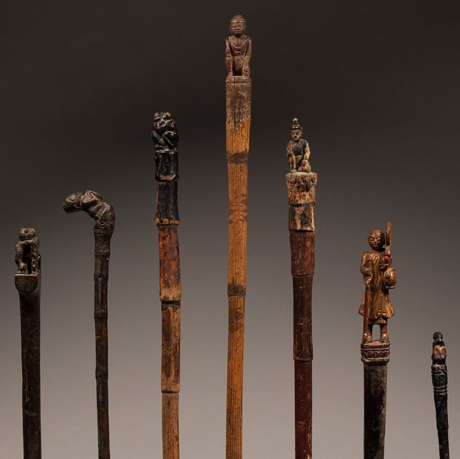 Monk's Walking Sticks